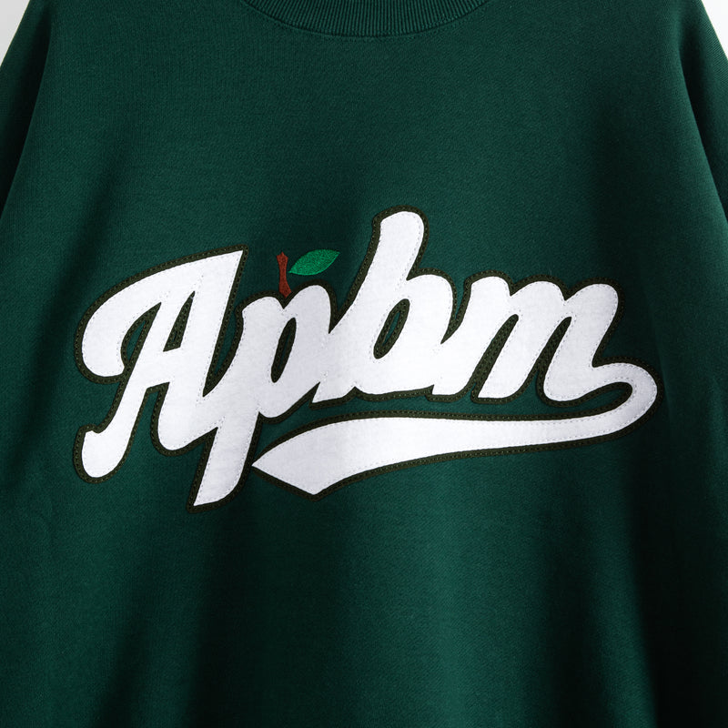 "APBM" Big Crew Sweat [Green] / 2320401