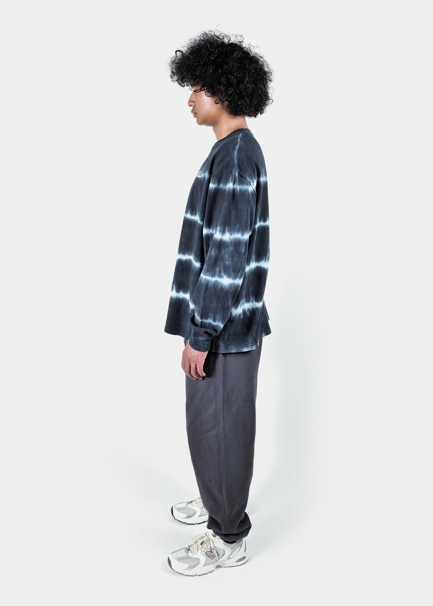 Border Tie Dye L/S T-shirt / 2521103