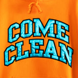 "COME CLEAN" Sweat Parka [Orange] / 2320404