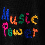 "Music Power Class" L/S T-shirt [Black] / 2321104