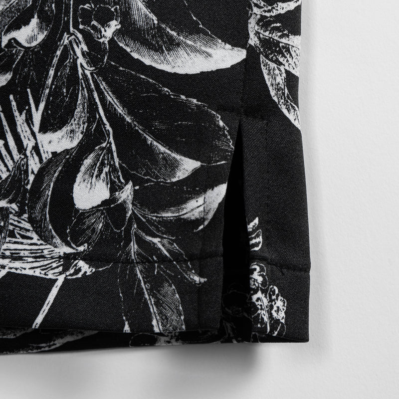 "Botanical" Aloha Shirt [Black] / 2410208