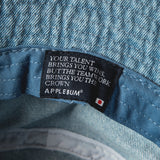 “Apple Logo" Denim Bucket Hat [L.Blue] / 2420906