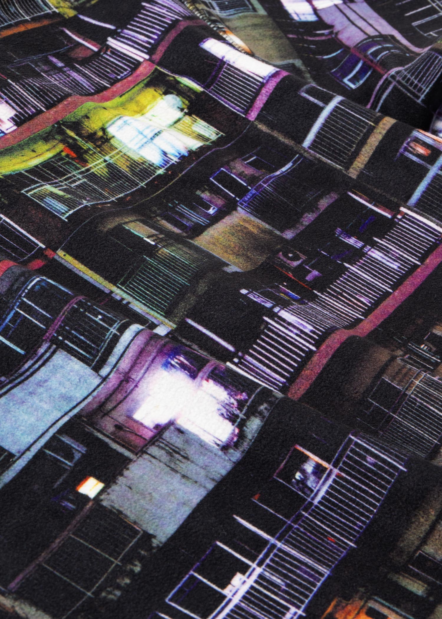 夜団地” Fleece Jacket / 2520623