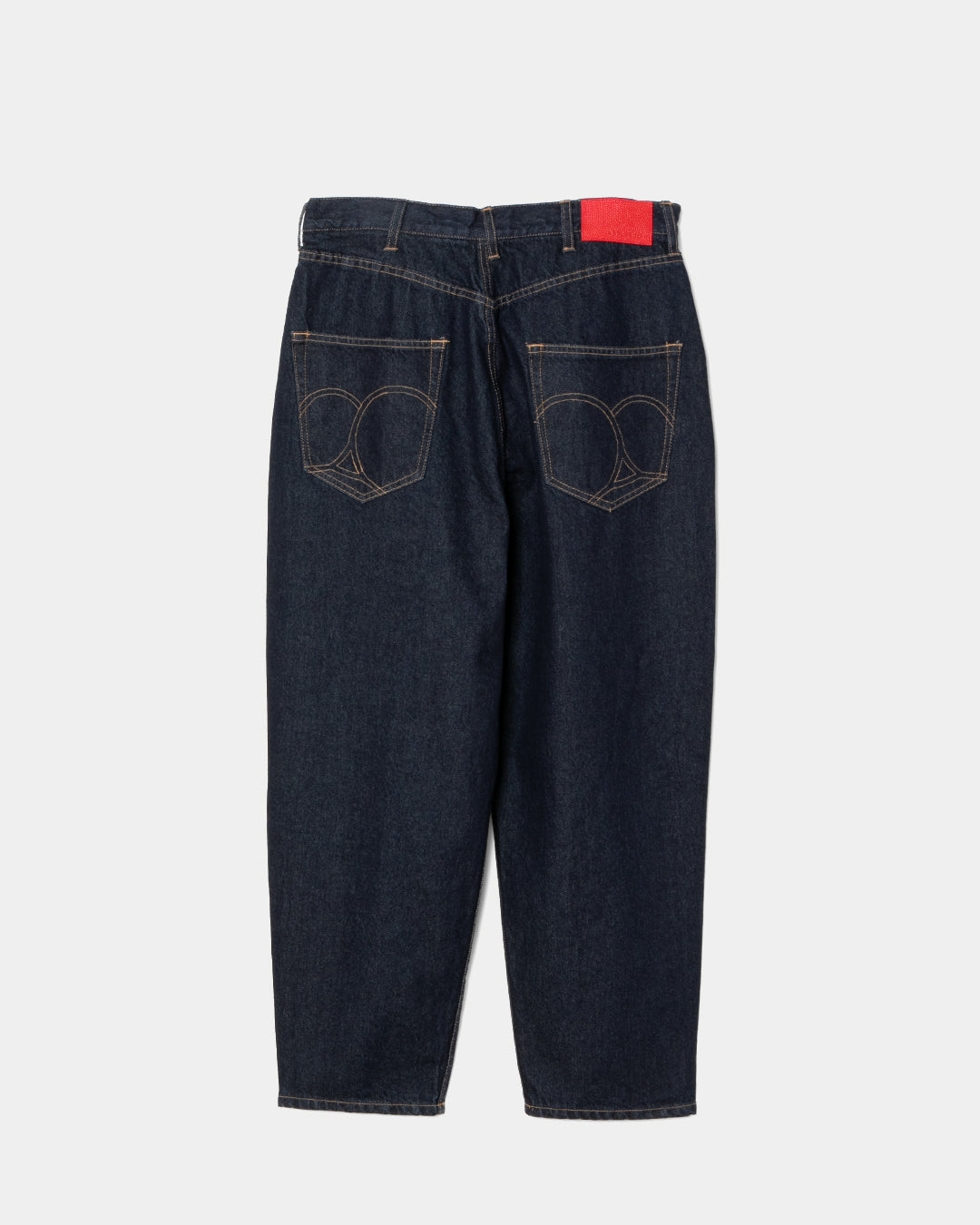 Selena” Wide Tapered Denim Pants (One Wash) / 2520801O