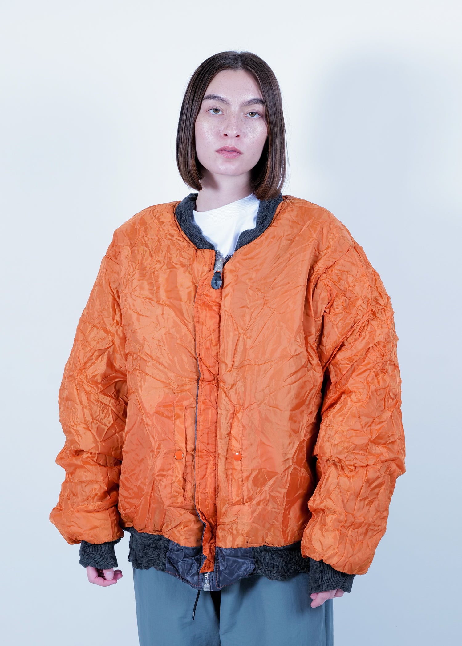 Wrinkled MA-1 Jacket / 2520601