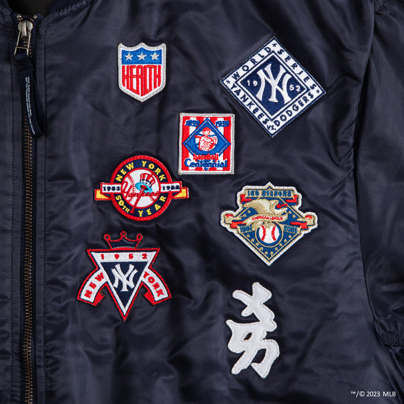 "New York Yankees" MA-1 Jacket [Navy] / ML2320601Y