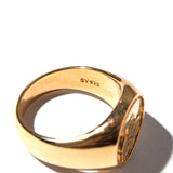 【Collaboration】Logo Ring [Gold] / TS2311001