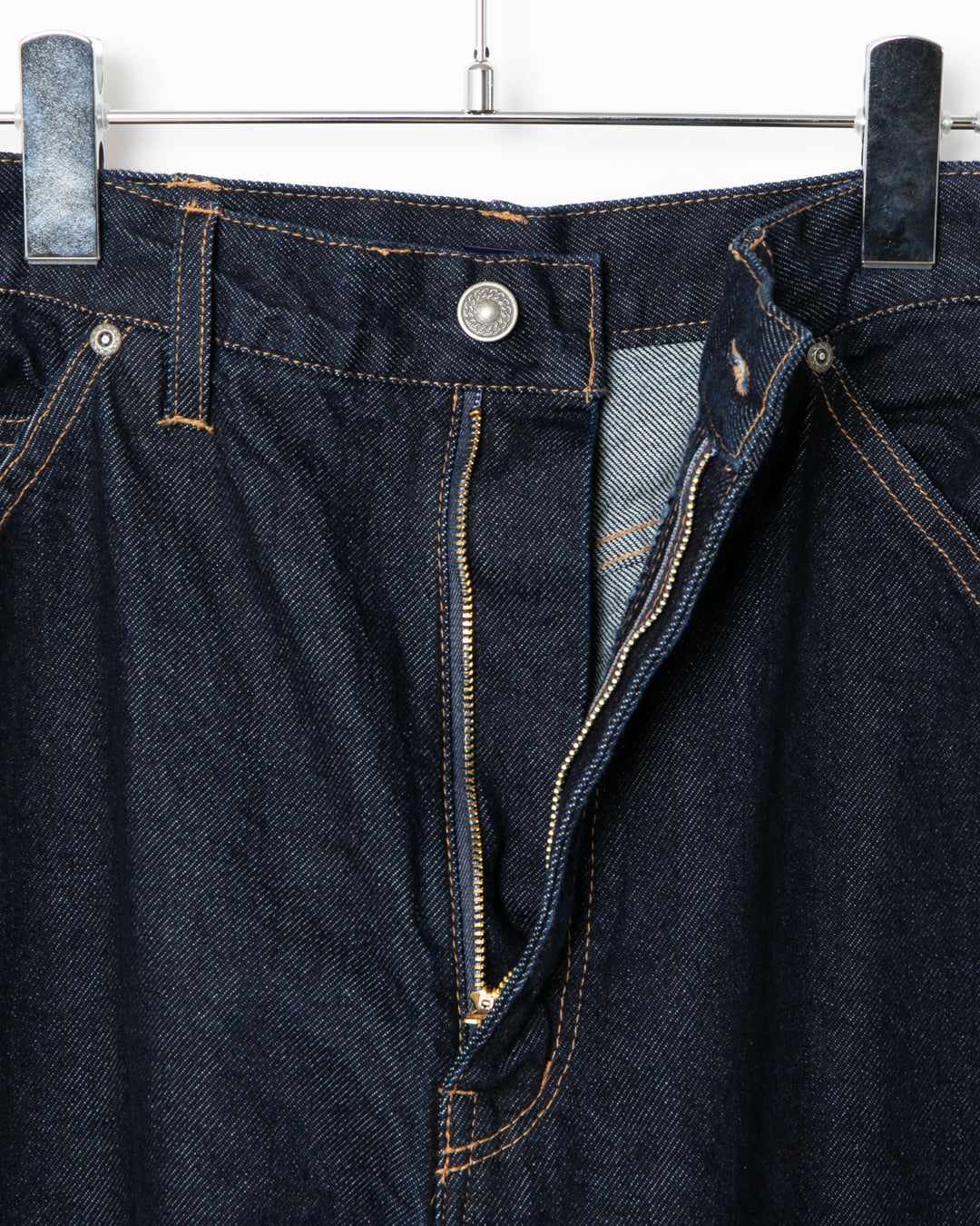 “Selena” Wide Tapered Denim Pants (One Wash)　/ 2520801O