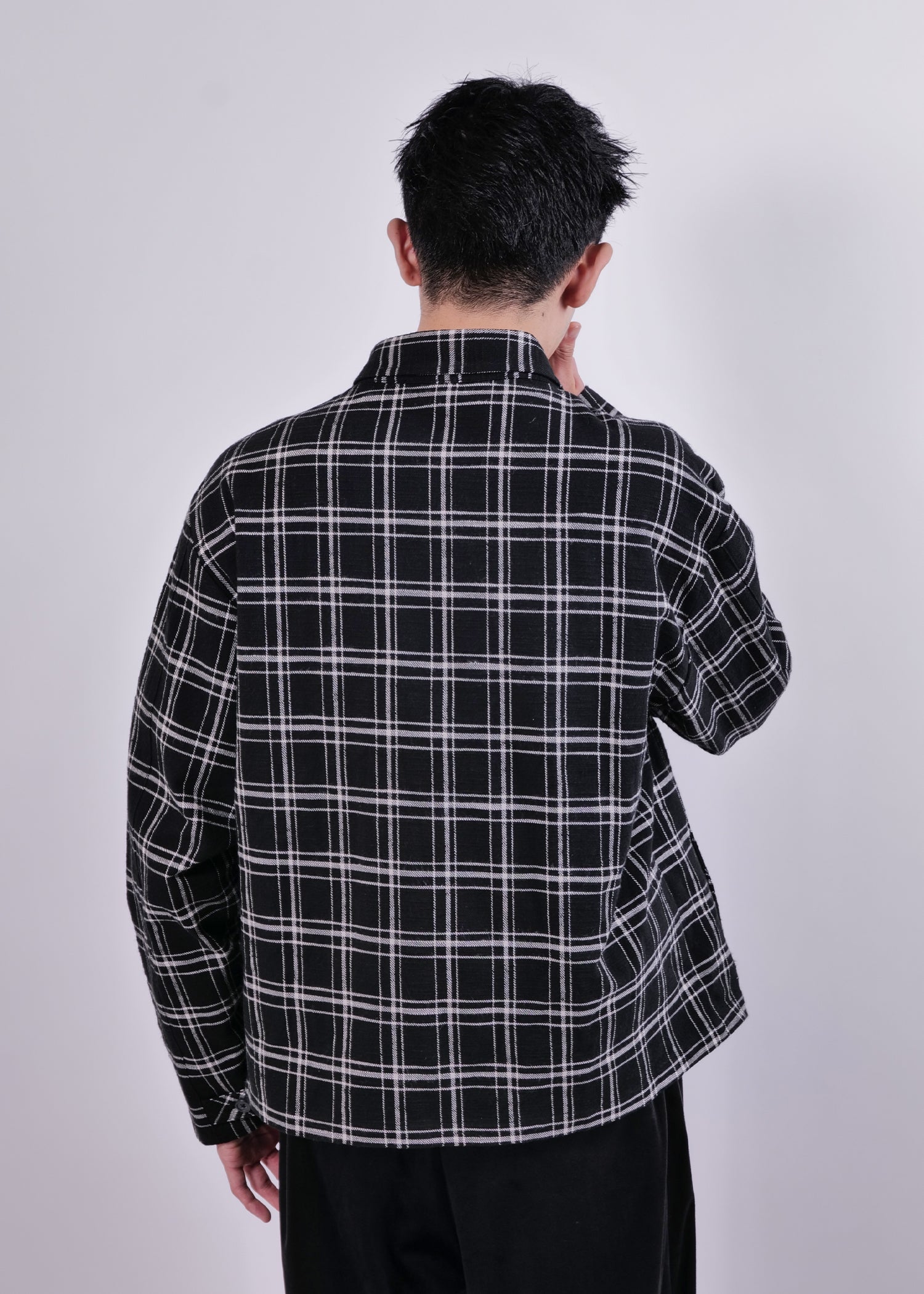 Zip Up Shirt Jacket / 2520203