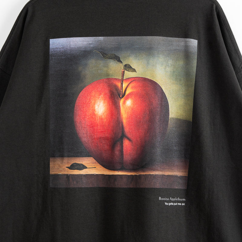 "Bonita Applebum 1500" Big L/S T-shirt [Charcoal] / 2321101