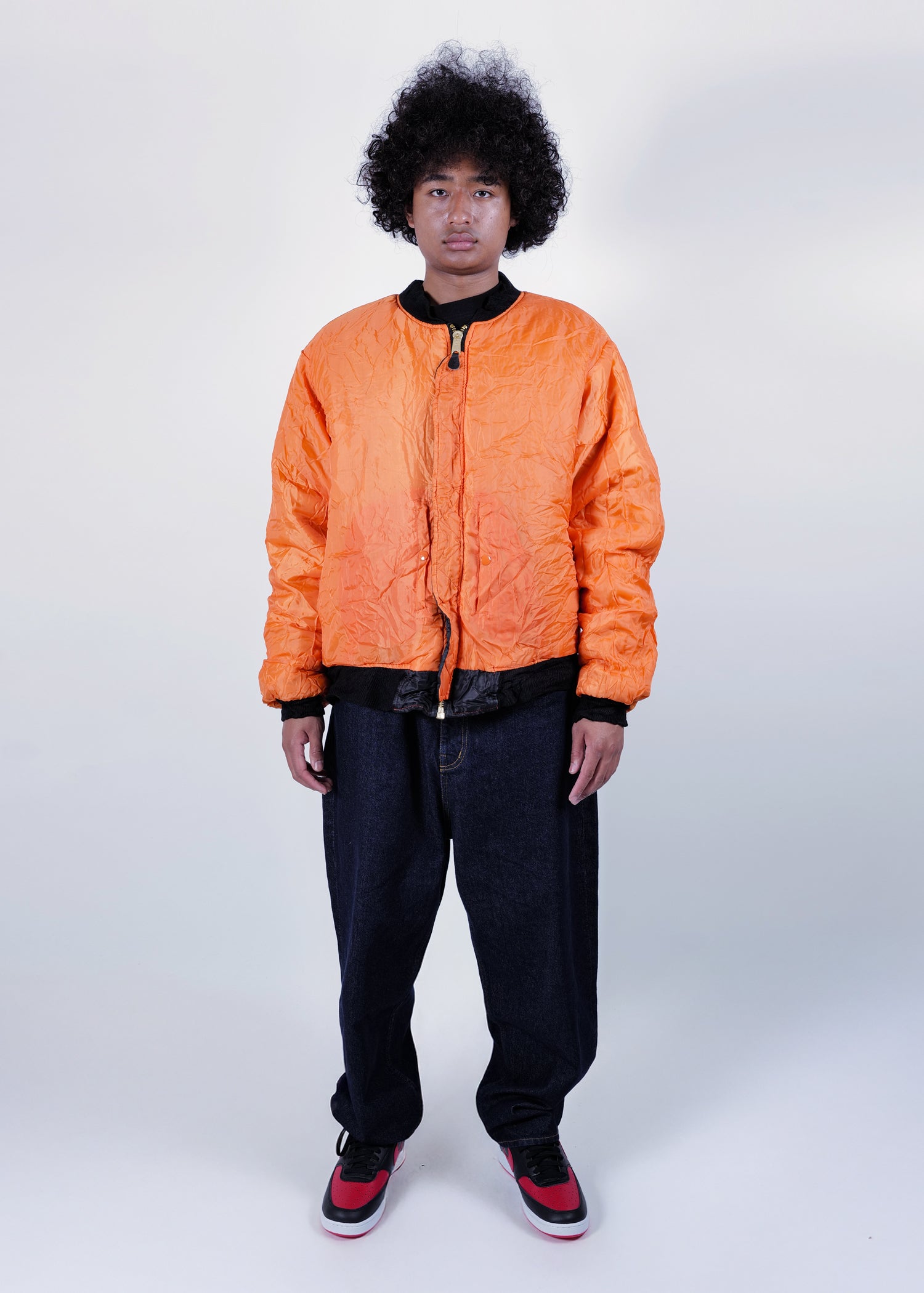 Wrinkled MA-1 Jacket / 2520601