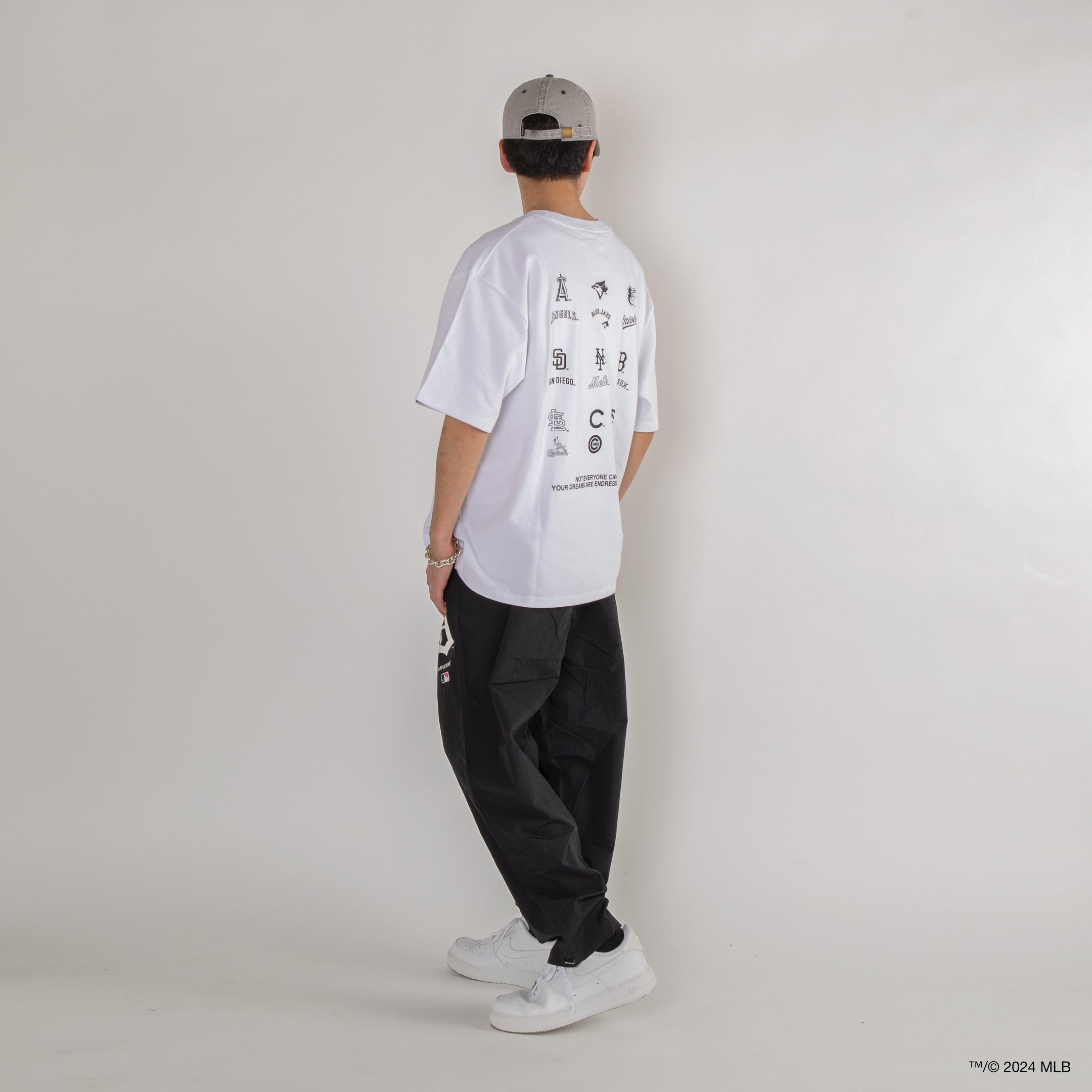完売品　“9 PLAYERS” T-SHIRT 12OZ 9 Players” T-shirt 12oz [White] / ML2411103