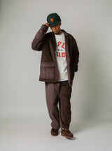 Corduroy Bi-Color Jacket [Brown/Brown] / 2420622