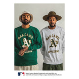 "Oakland Athletics" Crew Sweat [Ash] / ML2320401O