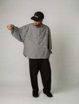 Gingham Check Oversize Shirt / 2420201