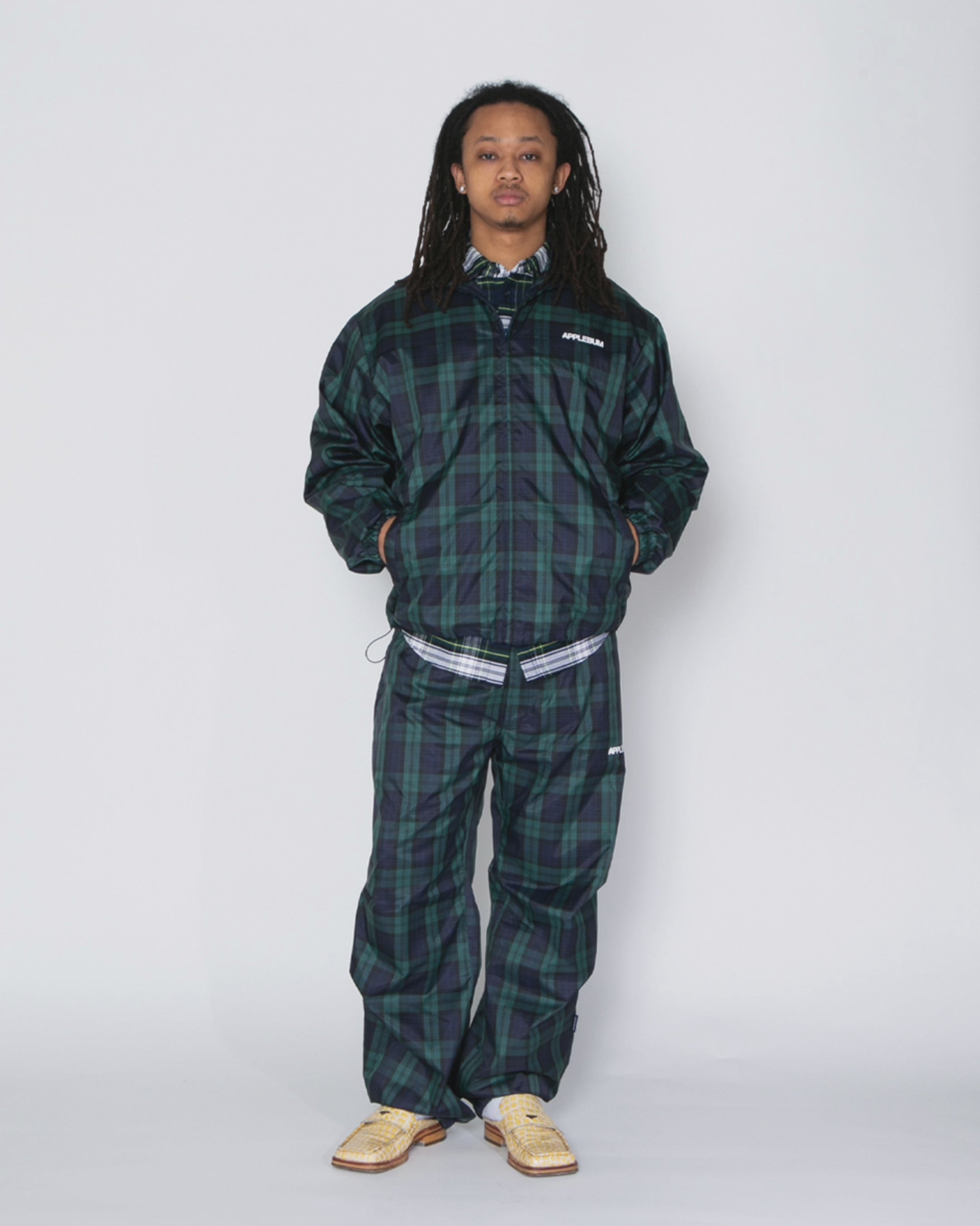 Check Taffeta Track Jacket / 2610605