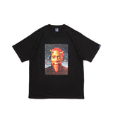 【Limited Color】 "Work of Mosaic Art (Ken Hamaguchi)" T-shirt [Black/Red Head] / WH2211101