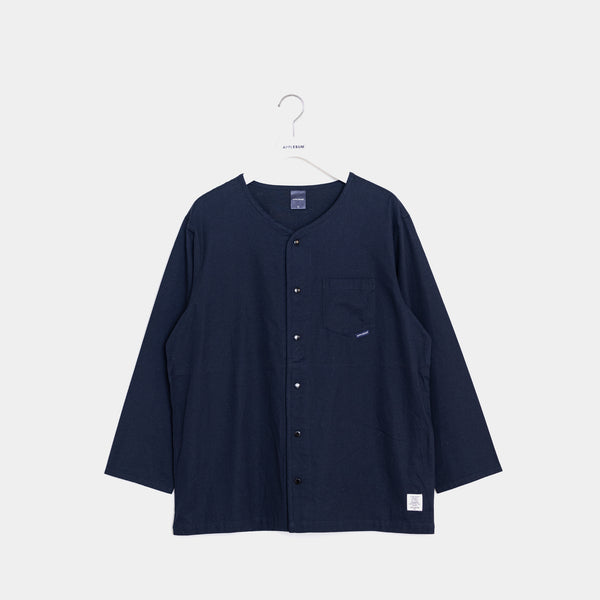 "鯉口" L/S Shirt [Navy] / 2310213