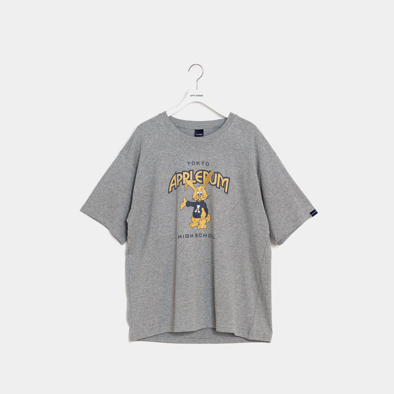 "APPLEBUM High School" T-shirt [H.Gray] / 2311114