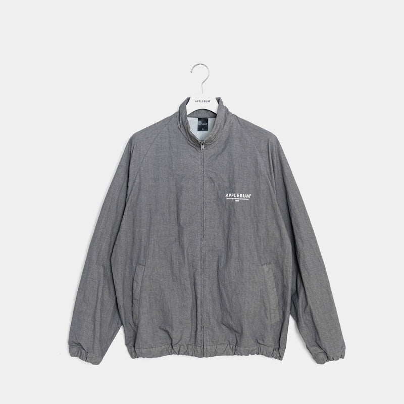Dyed Cotton Nylon Track Jacket [Charcoal] / 2310602