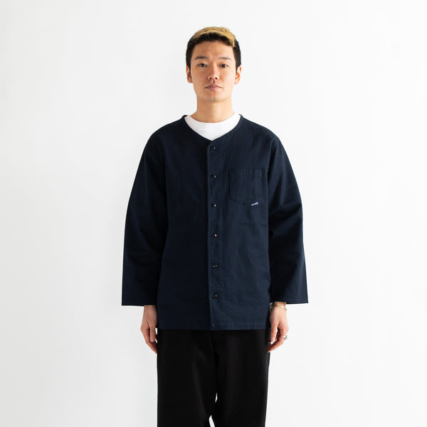 "Koiguchi" L/S Shirt [Navy] / 2310213