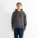 Solid Color Sweat Parka [Charcoal] / 2310403