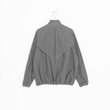 Dyed Cotton Nylon Track Jacket [Charcoal] / 2310602