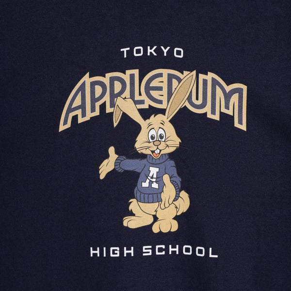 "APPLEBUM High School" T-shirt [Navy] / 2311114