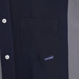 Switching Shirt [Navy/Gray] / 2310208