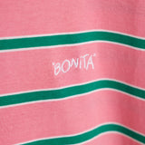 "Bonita" Border T-shirt [Pink] / 2311128