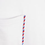 Tricolore Pocket T-shirt [White] / 2311115