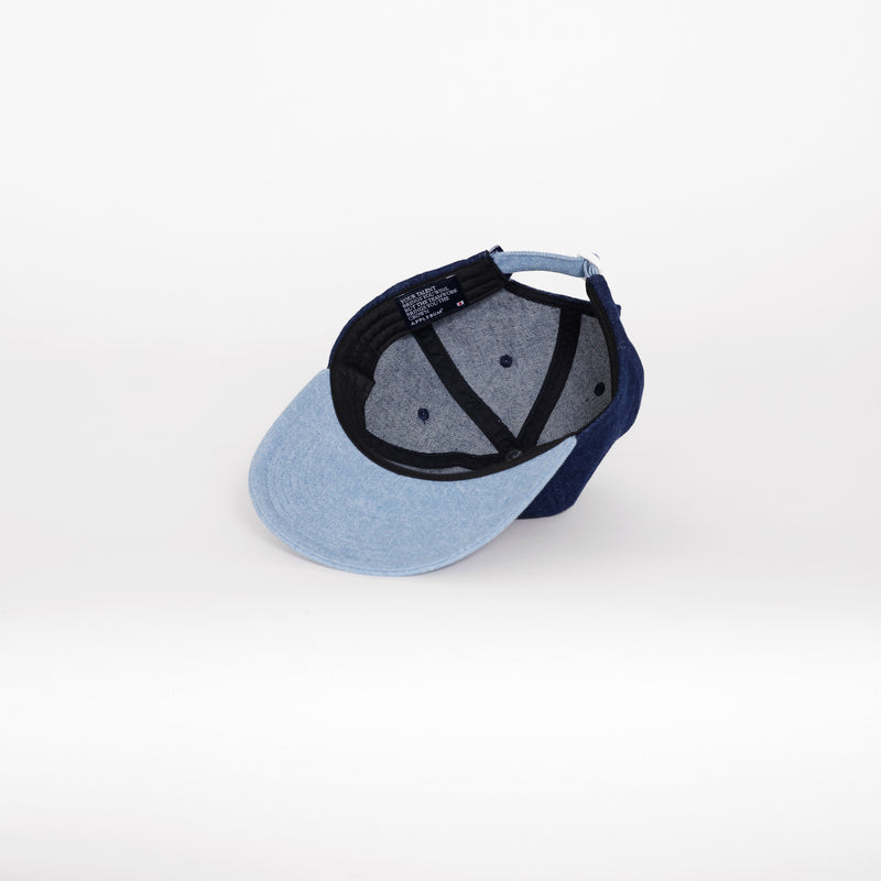 Denim Bicolor Cap [Navy/Blue] / 2310903